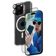 Panzerglass Registered  3-In-1 Protection Schutzset fur iPhone 16 Pro B129228621284 5715685003394 Pan000879-0 maciņš apvalks mobilajam telefonam