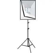 Puluz Studio set Softbox Led 50X70Cm  tripod bulbs 4 pcs Pu5071Eu 5907489605540 foto video aksesuāri