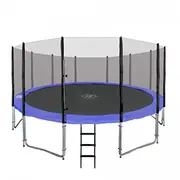 Roger Batuts ar Ārējo Drošības Tīklu un Kāpnēm 487Cm Ro-16Ft-Bl 5903864910070  Joinedit56838301