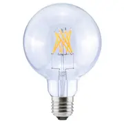 Segula Led Globe 95 klar E27 6 5W 2700K dimmbar  55680 apgaismes ķermenis