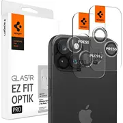 Spigen Glass tR Ez Fit Optik Pro 2 Pack  crystal clear - iPhone 15/15 Plus/14/14 Plus 8809896752381 153175 153175-Uniw Agl06918 aizsardzība ekrānam mobilajiem telefoniem