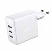 Swissten Smart Ic Tīkla Lādētājs 3X Usb 3А 15W  8595217476615 22052100 iekārtas lādētājs