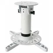Techly Arm for projector 20 cm  ceiling 15Kg white 022274 Stiprinājumi projektoriem
