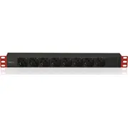 Techly Multi-Socket 8 Sockets for Rack  107746 I-Case Strip-81V2 nepārtrauktas barošanas avots Ups