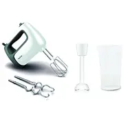 Tefal mikseris Prepmix  500W balts/melns Ht461138 3016667243947 Mikseris