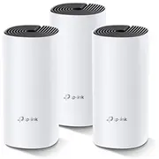 Tp-Link Deco M4 Ac1200 Whole-Home Mesh Wi-Fi System  Mu-Mimo. 3-Pack M43 Pack 3-Pk Decom43-Pack Decom4-3-Pack Tl-Deco M43-Pack Rūteris