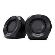 Trust Polo speaker set 4 W Universal Black 2.0 channels 1-Way  25164 datoru skaļruņi