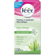 Veet Plastry do depilacji z woskiem dla skory suchej 12 szt 8410104511340  Joinedit17456033