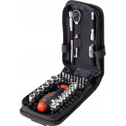 Wiha socket and bit set 1/4  44684