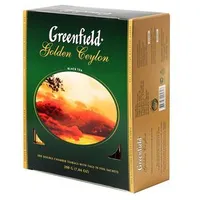 Greenfield Golden Ceylon melnā tēja 100X2G