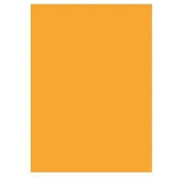 Krāsains kartons 70X50Cm,  divpusējs, 230G. 1 loksne, oranžs