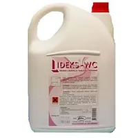 Lideks-Wc līdzeklis tualešu tīrīšanai,  5L
