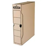 Arhīva kārba A4/80X260X325Mm Fellowes,  no brūna kartona