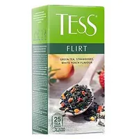 Tess Flirt zaļā tēja  25X1.5G.