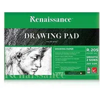 Zīmēšanas albums R205 A4/15 lapas, 200G/M2, Renaissance