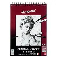 Albums SketchAmpDrawing R701, A4/60 lap., 90G/M2 Renaissance