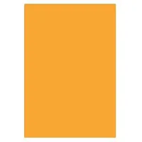 Krāsains kartons 70X100Cm,  divpusējs, 230G. 1 loksne, oranžs