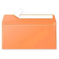 Aploksne E65 110X220 gaiši oranža krāsa