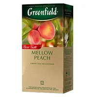 Greenfield Mellow Peach zaļā tēja 25X1.8G