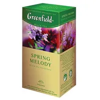 Greenfield Spring Melody melnā tēja 25X1, 5G