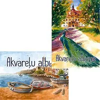 Akvareļu albums A4,  15 lapas 210G