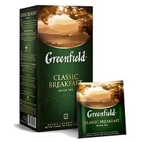 Greenfield Classic Breakfast melnā tēja 25X2G.