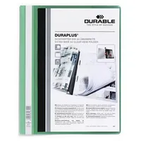 Mape ātršuvējs Duraplus Durable A4 zaļa