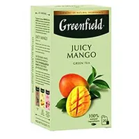 Greenfield Juicy Mango zaļā tēja 20X1.7G