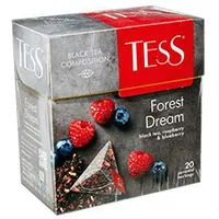 Tess Forest Dream melnā tēja piramīdās 20X1.8G.