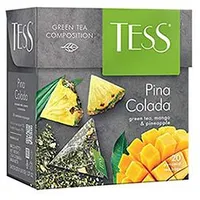 Tess Pina Colada zaļā tēja piramīdās 20X1.8G.