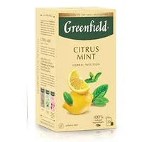 Greenfield Citrus Mint zāļu tēja 20X1.5G
