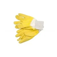 Vorel Cimdi /Yellow Latex Coated Work  size 10,5Gross weight G 100Quantity in the package Ib / Mc 12/120