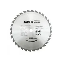 Yato Tct Cirkulārais zāģis 400X32X30 mm d01D02TCTthe amount of packaging 10Blade thickness 2.8Weight 